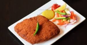 Recipe chicken cutlets with sweets should be served in vijaya here is the dish