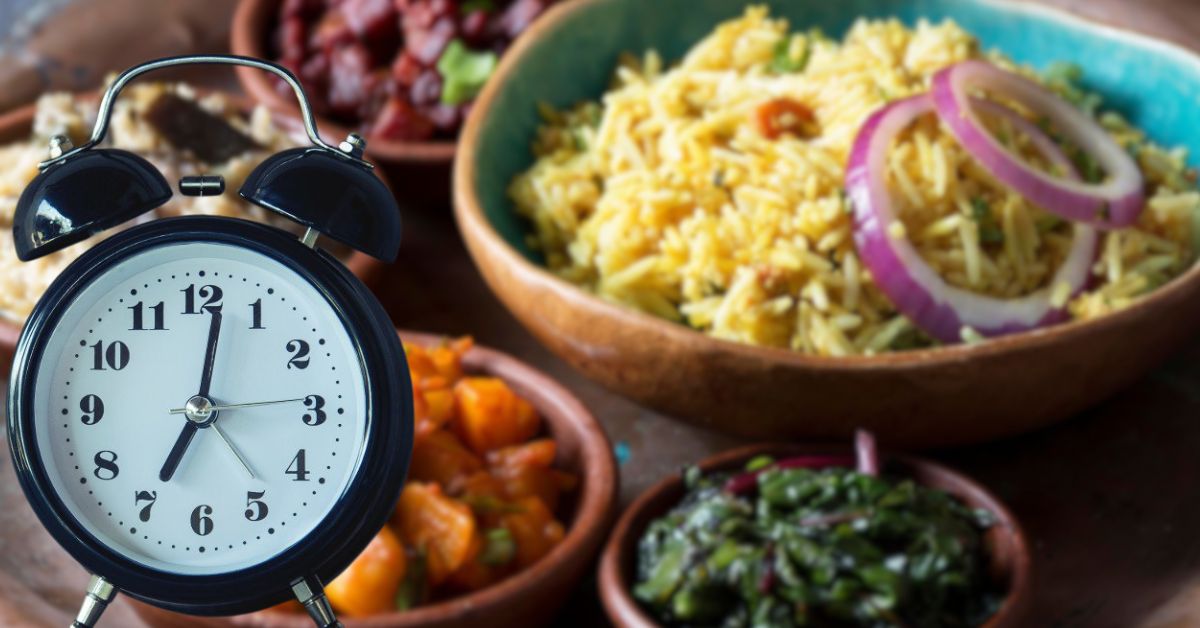 Health want to lose weight eat dinner on time