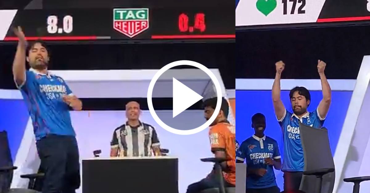 Controversial behavior of chess player after defeating D Gukesh.