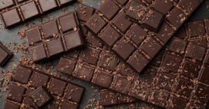 Health eating dark chocolate can help you eat less sweets and stay healthy
