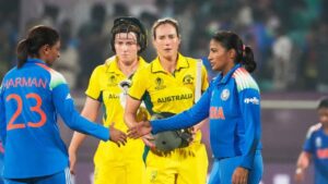 ICC Women's Cricket World Cup 2025 semi-final update.