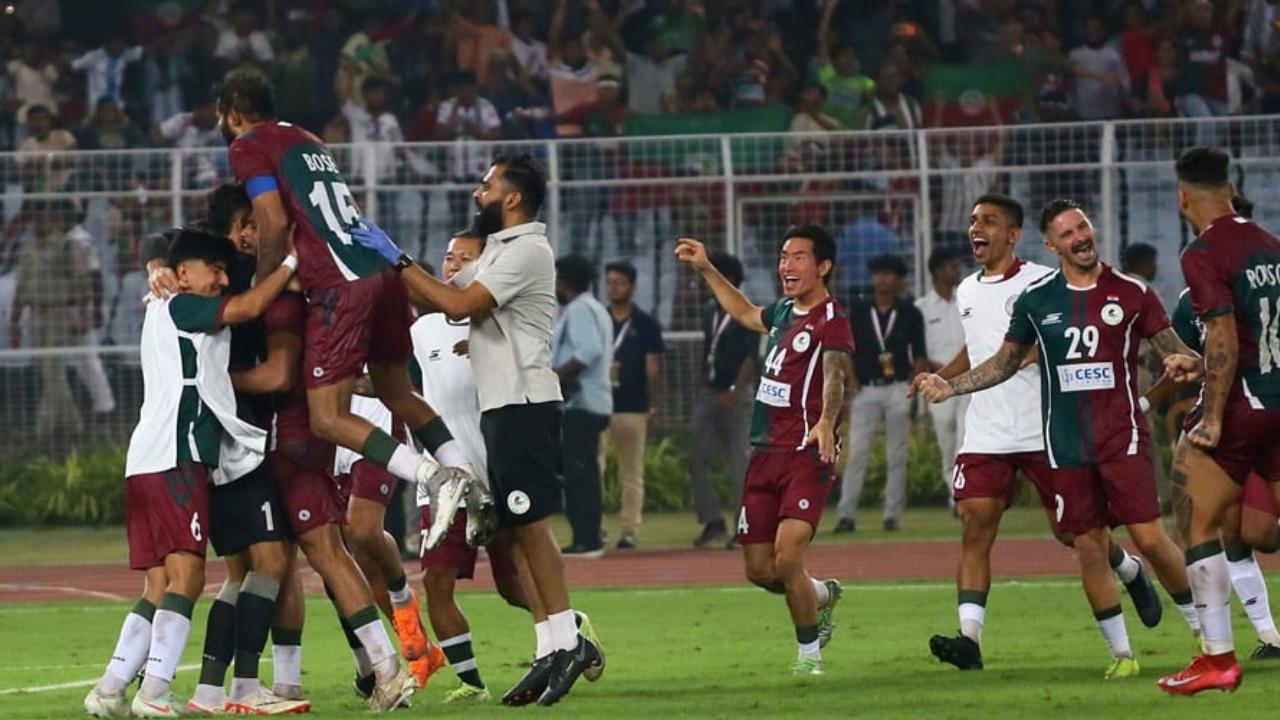 Mohun Bagan wins IFA Shield Final 2025.