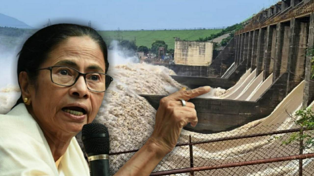 Mamata Banerjee accused dvc of releasing water