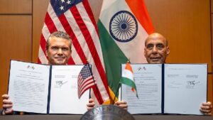 India-America sign 10-year defense framework