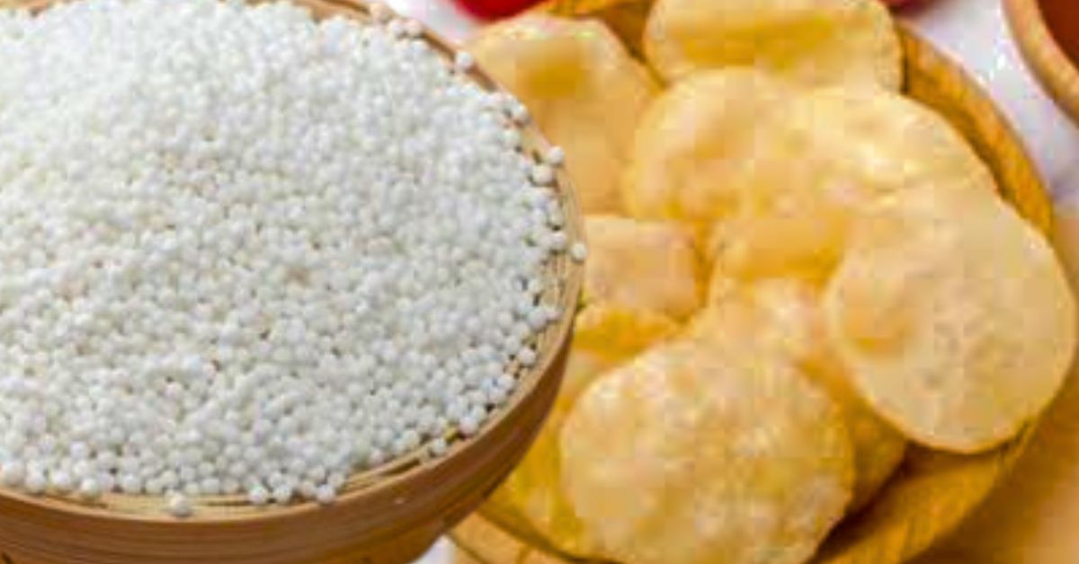 Recipe crispy sabudana luchi on the festive table