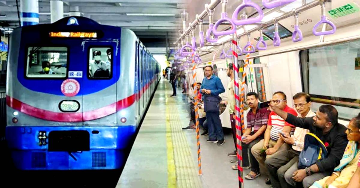 Kolkata Metro new chapter in the history of the metro during Puja setting a new precedent in the explosion of people