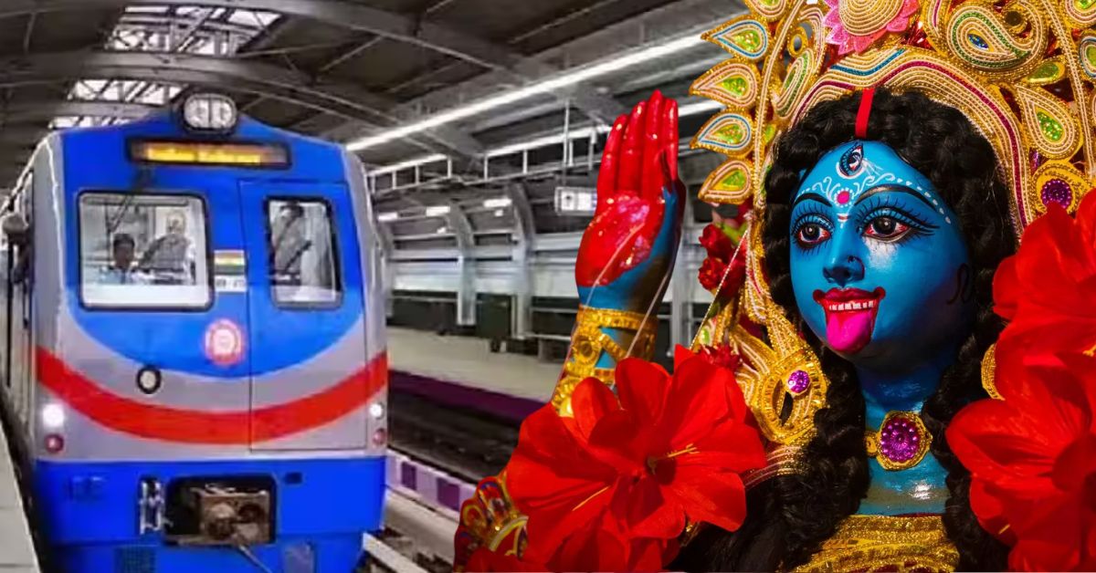 Kolkata Metro good news for passengers during Kali Puja train will run at night