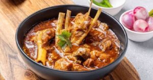 Recipe how to cook mutton without oil here is the dish