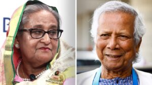 Again Mohammad Yunus blames India for Hasina.