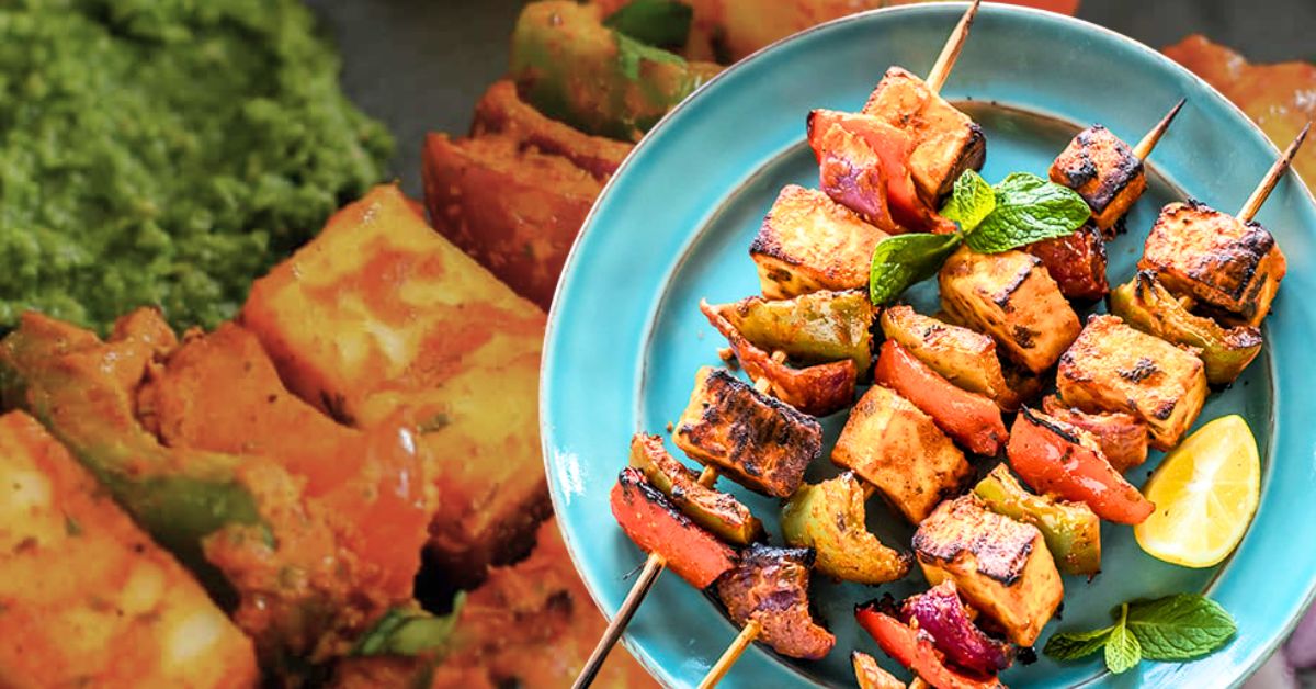 Recipe make restaurant style paneer kebabs in no time check out the dish