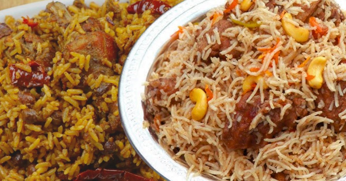 Recipe royal meat pola on your plate during Kali Puja