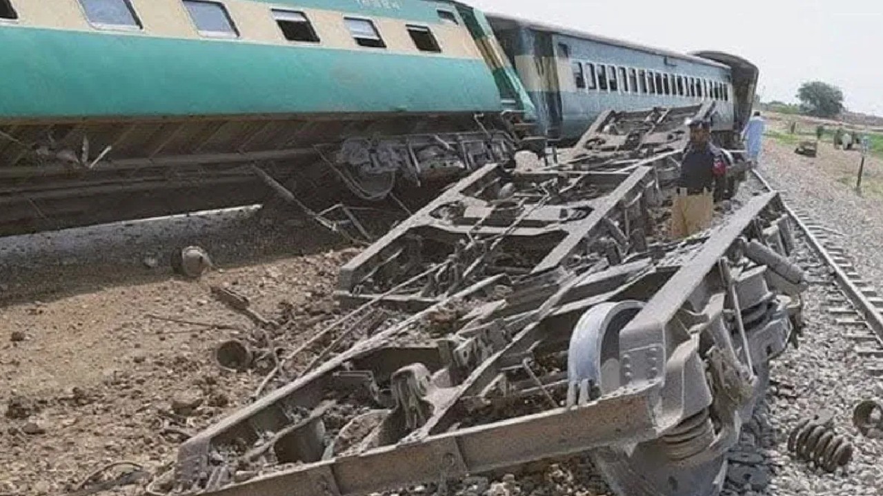 Again passenger train under attack in Pakistan.