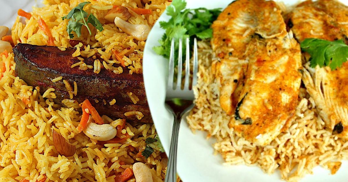 Recipe no more rice and fish problems just make fish pulao
