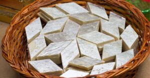 Recipe make cashew barfi at home for festive sweets