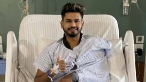 Shreyas Iyer shares his health report with fans.
