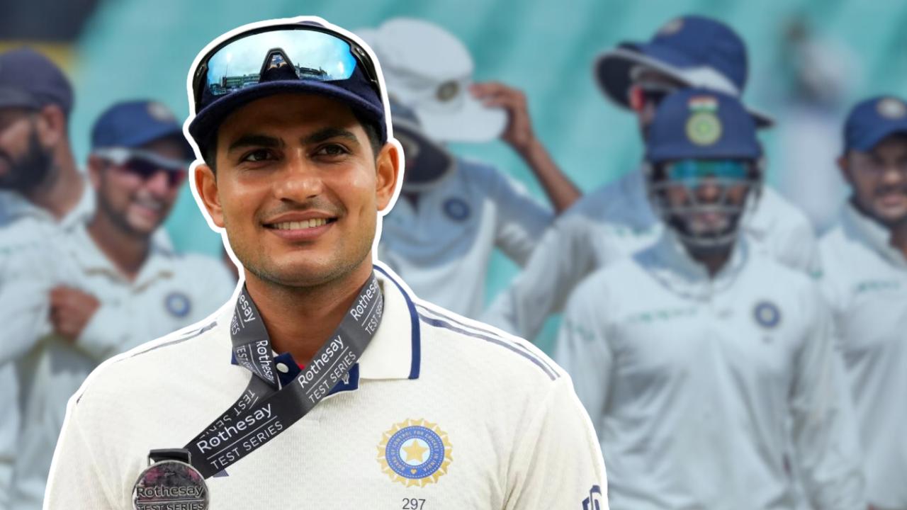 Shubman Gill is putting in a great performance.