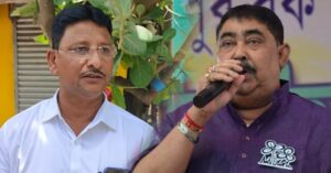 Anubrata-Kajal clash at Trinamool Congress Vijaya Sammilani in Birbhum