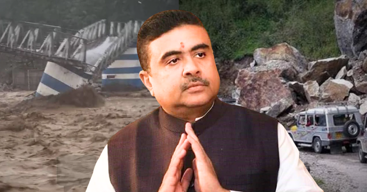 Suvendu Adhikari urges swift action amid North Bengal floods