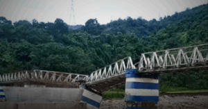 North Bengal Flood Alert Wooden Bridge Collapse in Jaladapara
