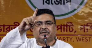 Suvendu Adhikari hits back at Mamata over Nagrakata attack