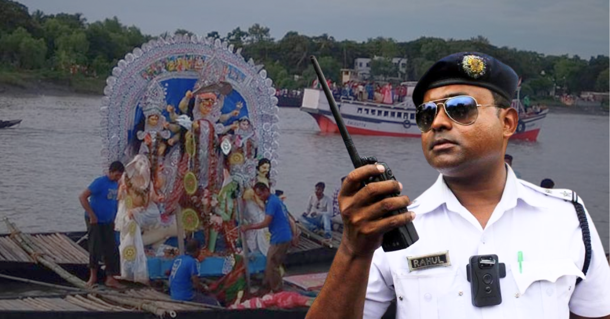 Kolkata Police ropes in boatmen for idol immersion safety on Ganga