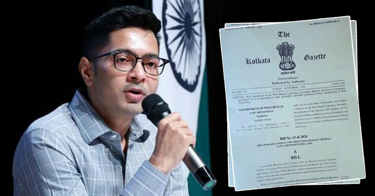Abhishek Banerjee slams Central over Aparajita Bill delay after Durgapur gangrape