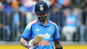 This is the first time this has happened to Virat Kohli.