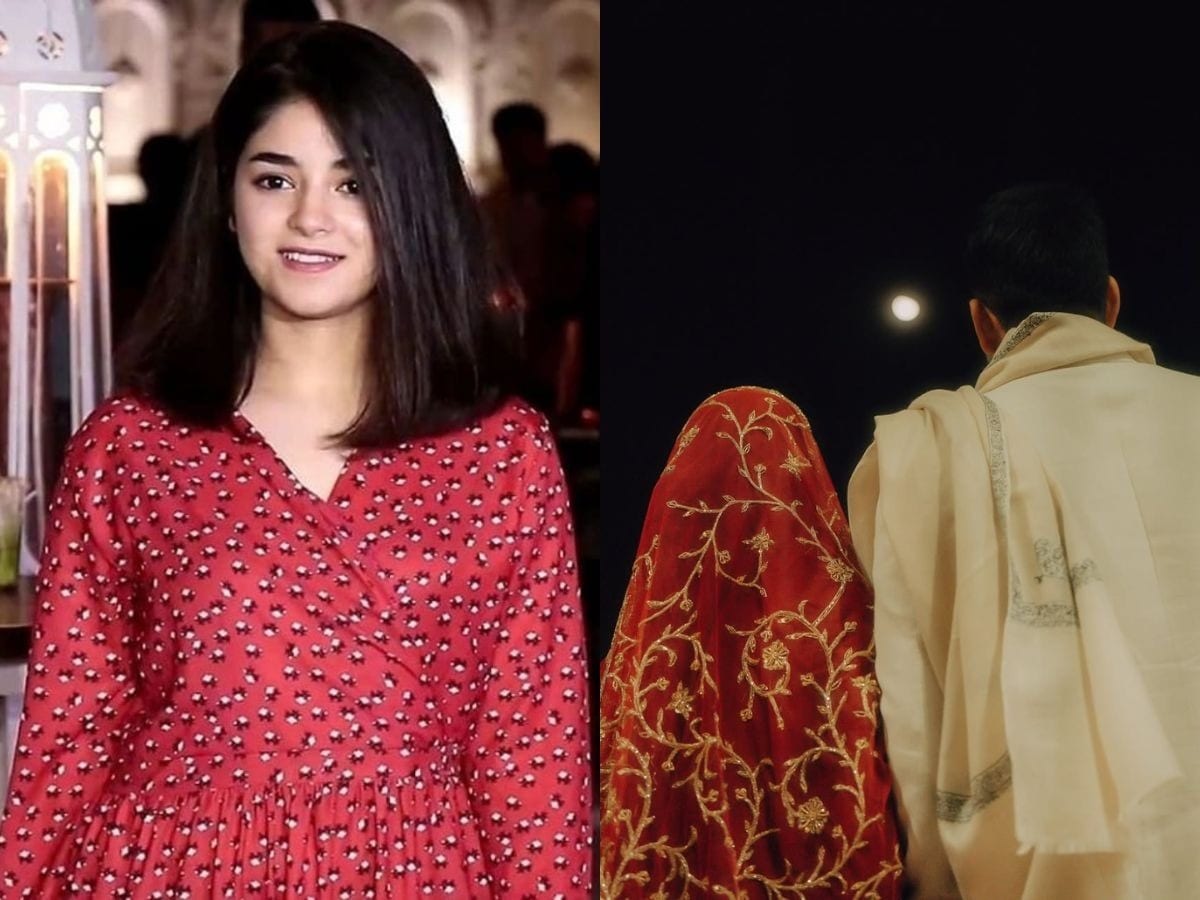 Zaira wasim shared marriage news 