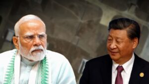China is building a missile base close to India.