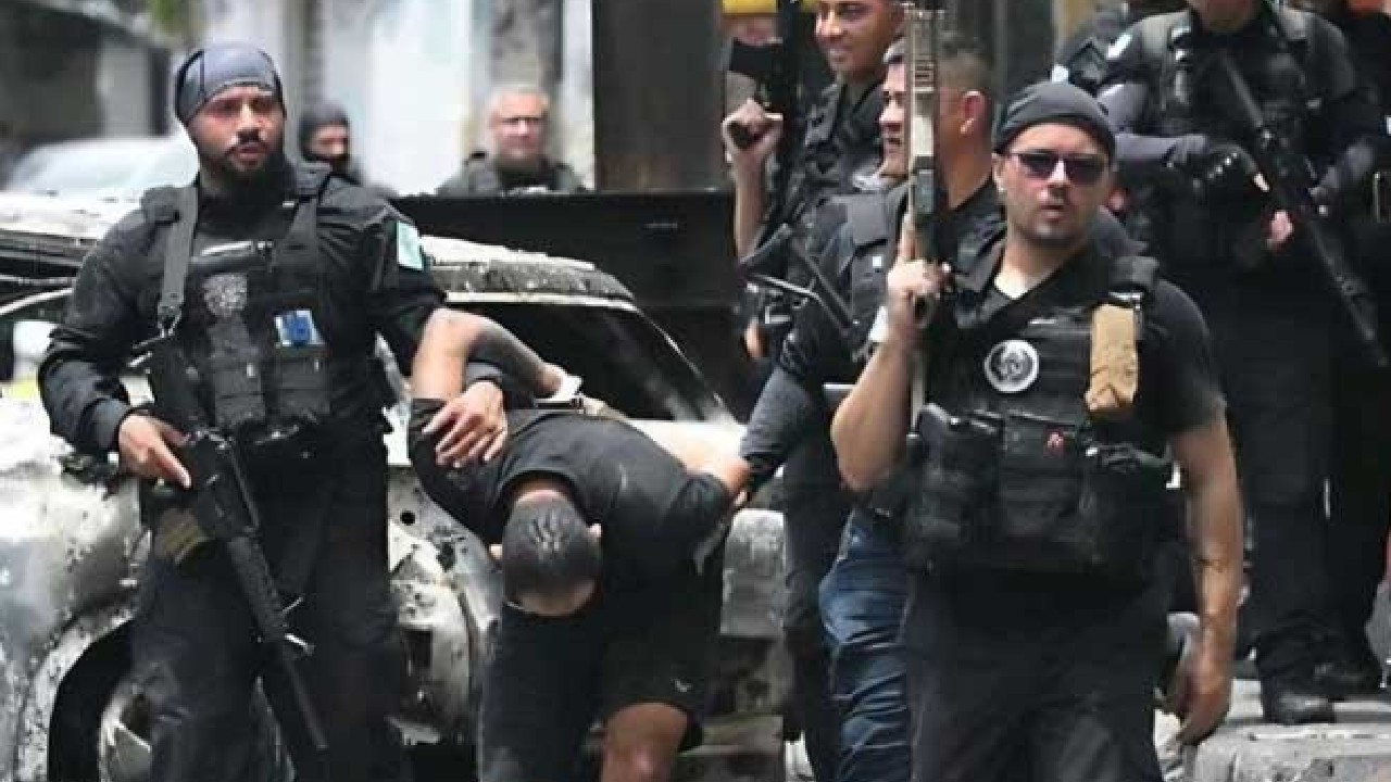 Death march in anti-drug campaign in Brazil.
