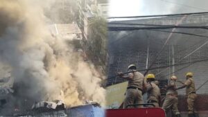 Burrabazar Fire incident kolkata 15th November 2025
