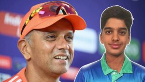 Anvay Dravid has now got a chance in this Indian team.