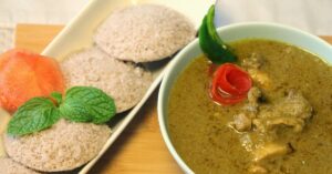 Recipe koli Saru with rice let's enjoy the feast during the holidays