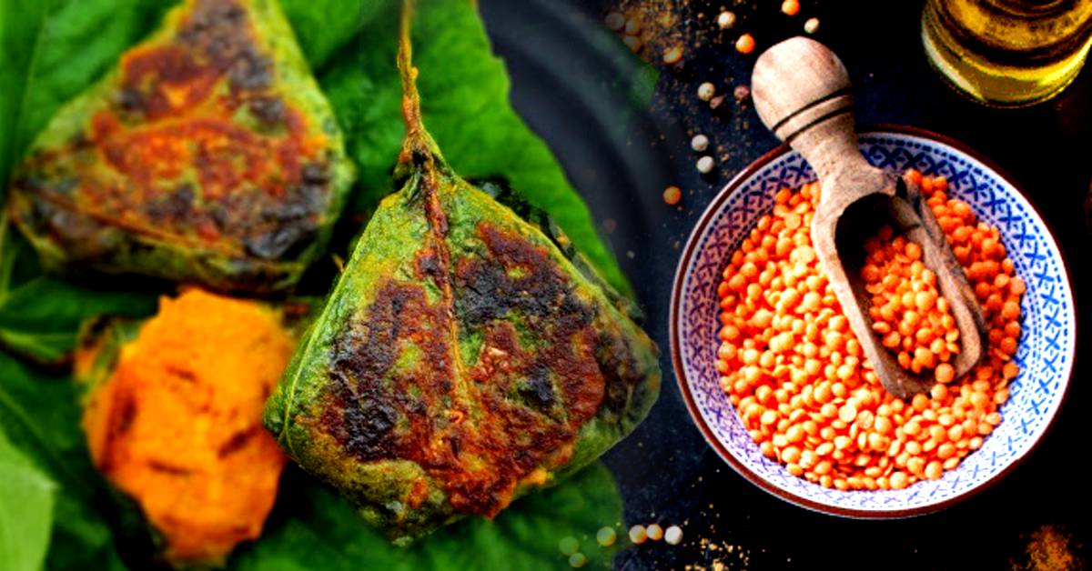 Recipe bring a new taste to your mouth with lentil paturi