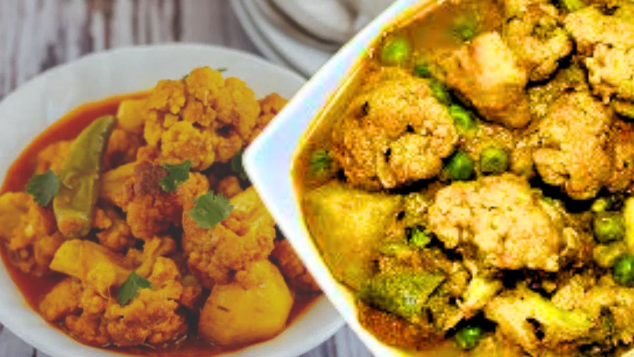 Recipe warm cauliflower florets on a cold day