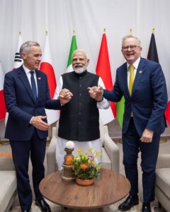 India on the path to a trilateral tech alliance.