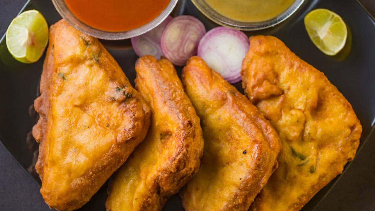 Recipe of easy bread pakora