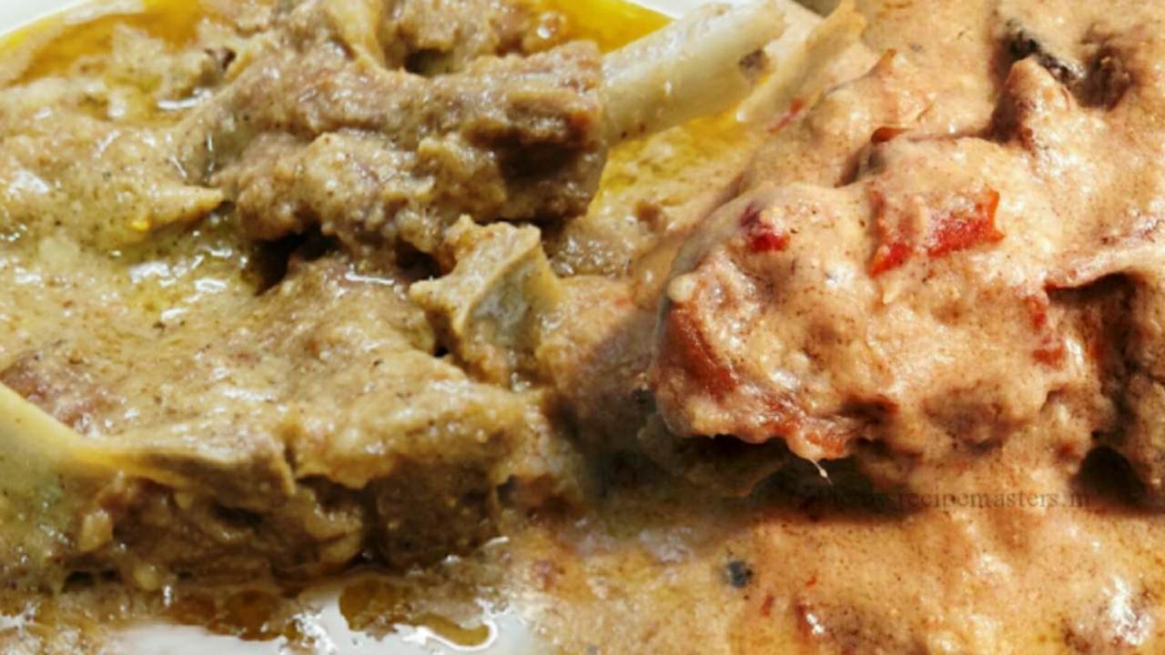 Easy pressure cooker recipe of mutton rezala 