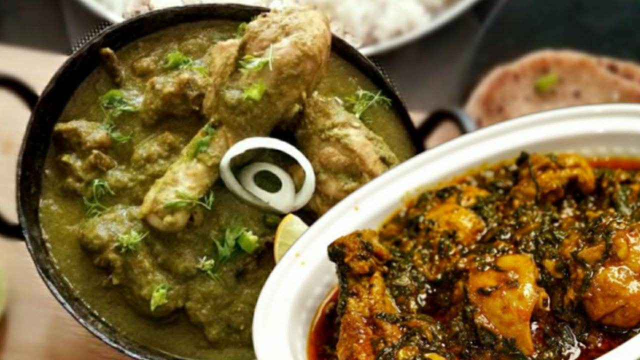 Recipe of easy palak chicken 