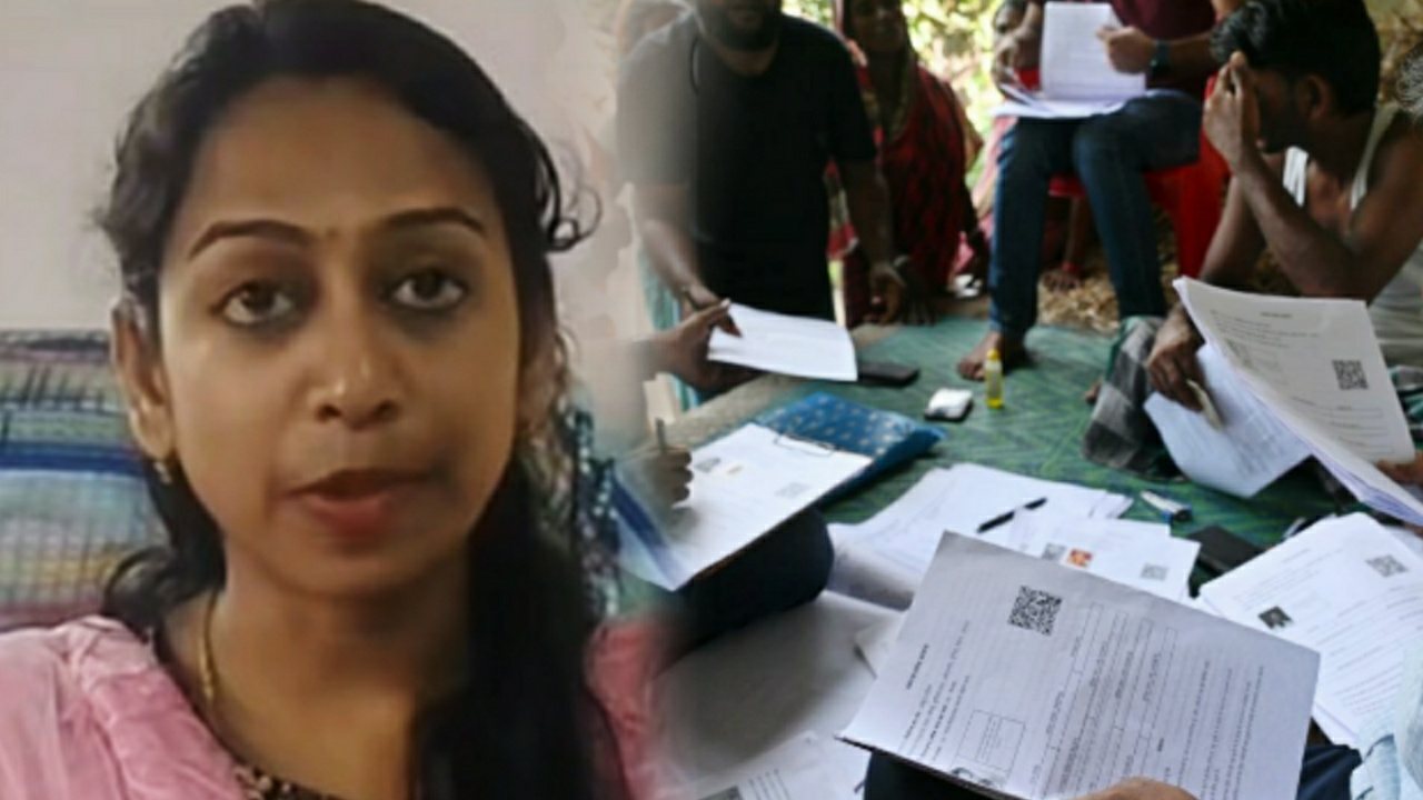 This lady BLO completed SIR work in just 17 days 