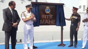 INS Mahe commissioned into Indian Navy.