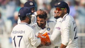 India National Cricket Team is preparing for the second test.