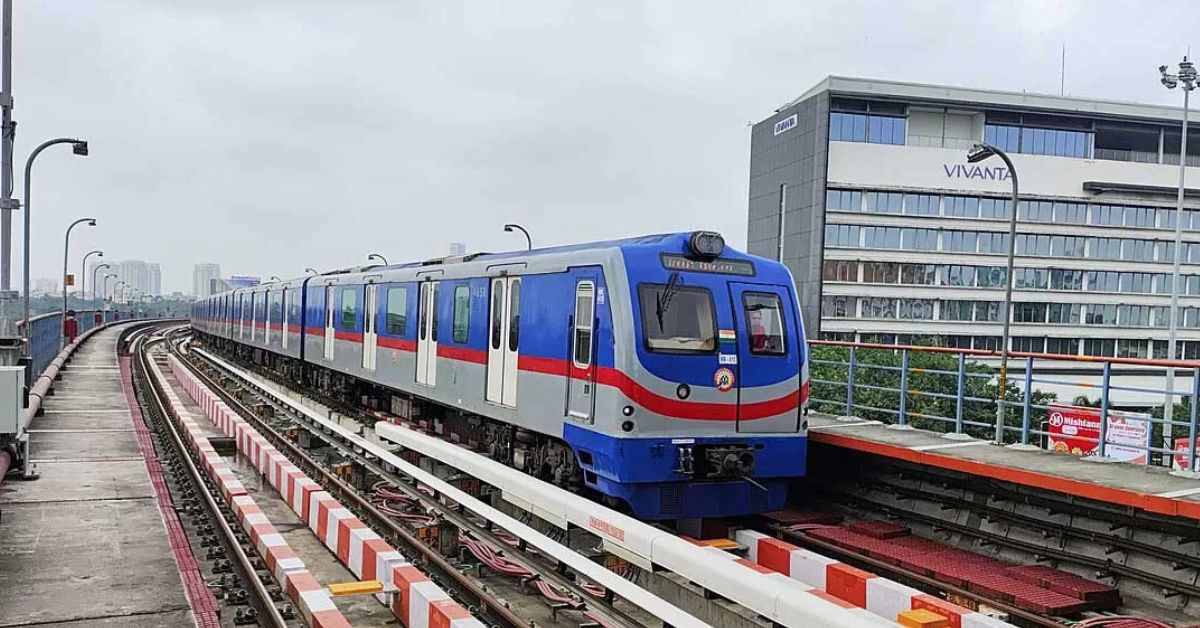 When will Kolkata Metro orange line work complete 