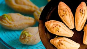 Recipe make Nolen Jaggery Sandesh at home with few ingredients in winter