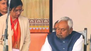 Nitish Kumar takes oath as Bihar Chief Minister.