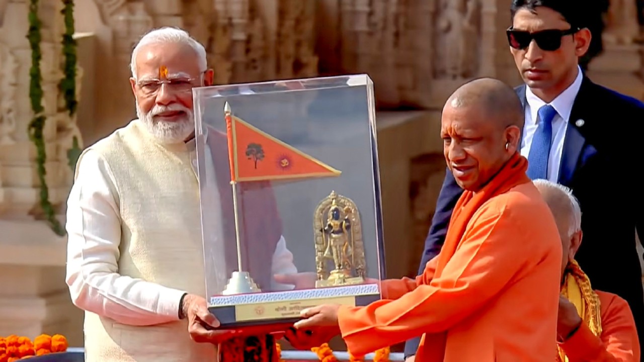 PM's big announcement for India from Ram temple.