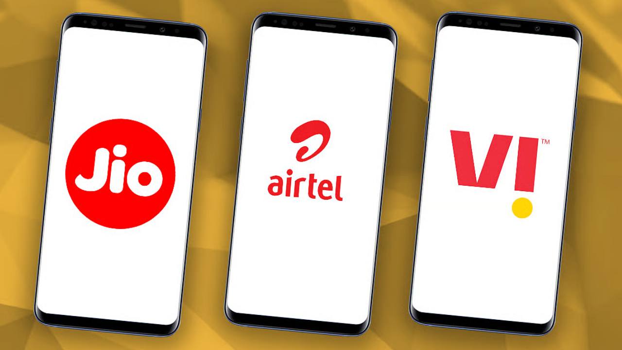 Whose plan is the cheapest among Jio-Airtel-Vi.