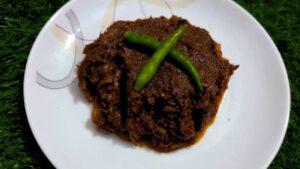 Recipe skip the lotte-kachki and try Sidal Shutki here is the dish