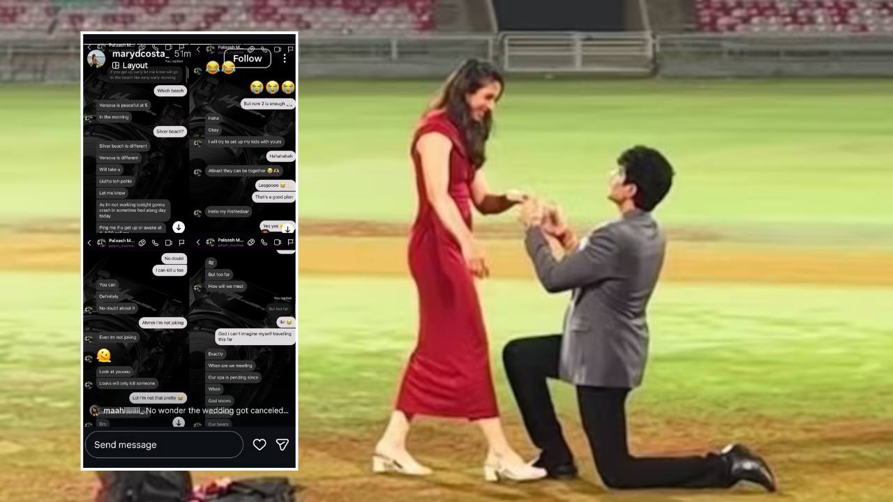 Palash Mucchal-Smriti Mandhana new update.