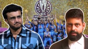 What is Tarunjyoti Tiwari's reaction to Sourav Ganguly's controversial response?